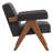 Lyra Fabric Armchair in Dark Gray Fabric-1927843125