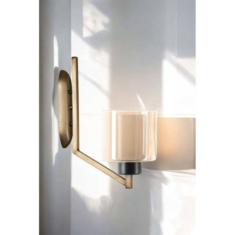 Bavia LED Wallchiere, Gold