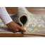 Tapis géométrique en laine Oushak