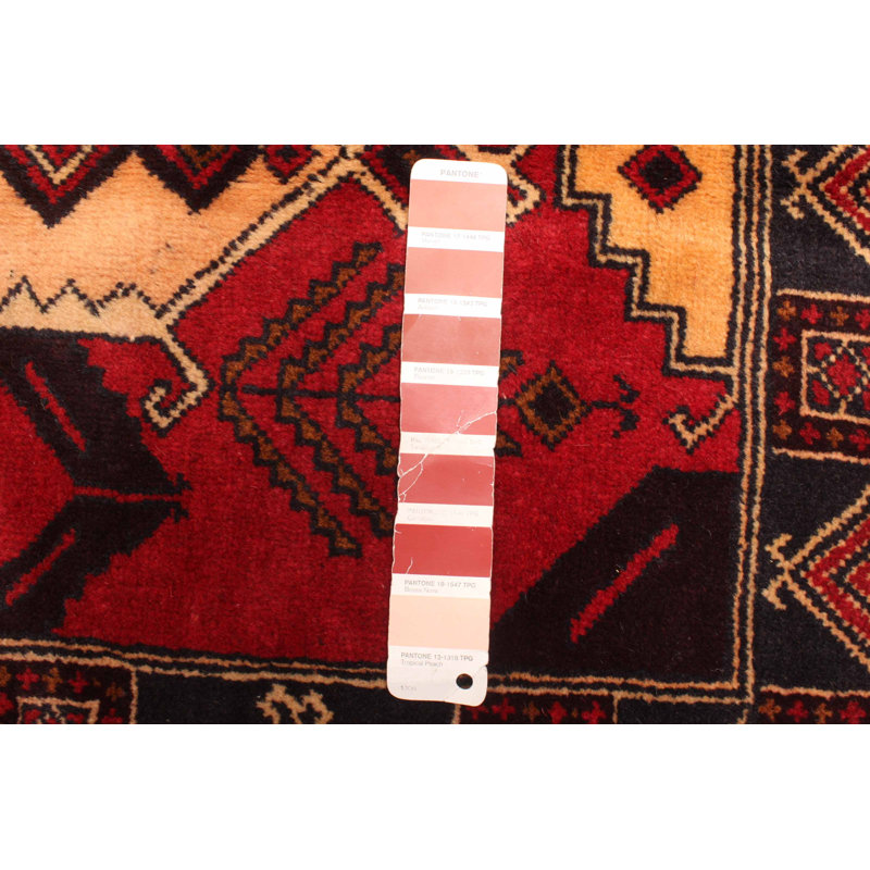 Rizbaft Red Rug 3'7" x 6'0"