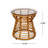 Richfield Glass Top End Table-1672291102