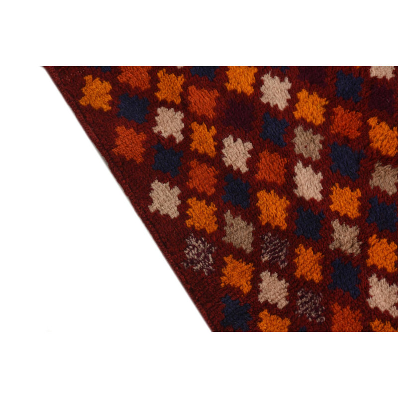 9 Ft Runner Peter Red Rug