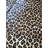 Handmade Leopard Print Cowhide Rug