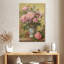 Vase de pivoines et de clochers de Canterbury-108360778