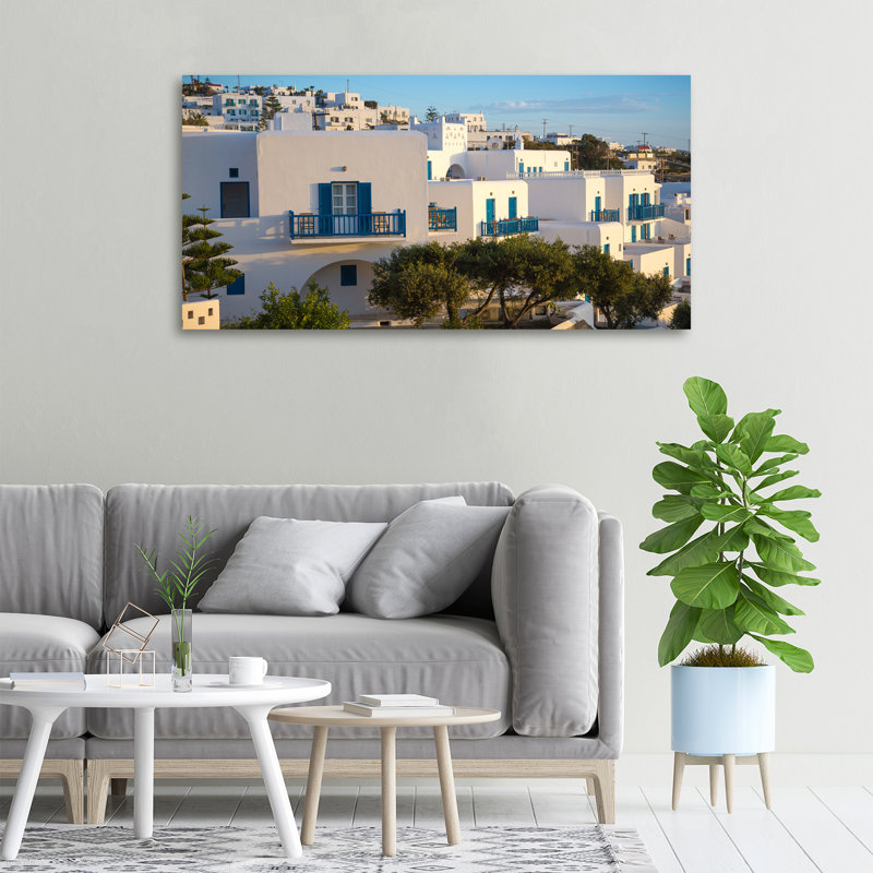 Mykonos Greece - Wrapped Canvas Print