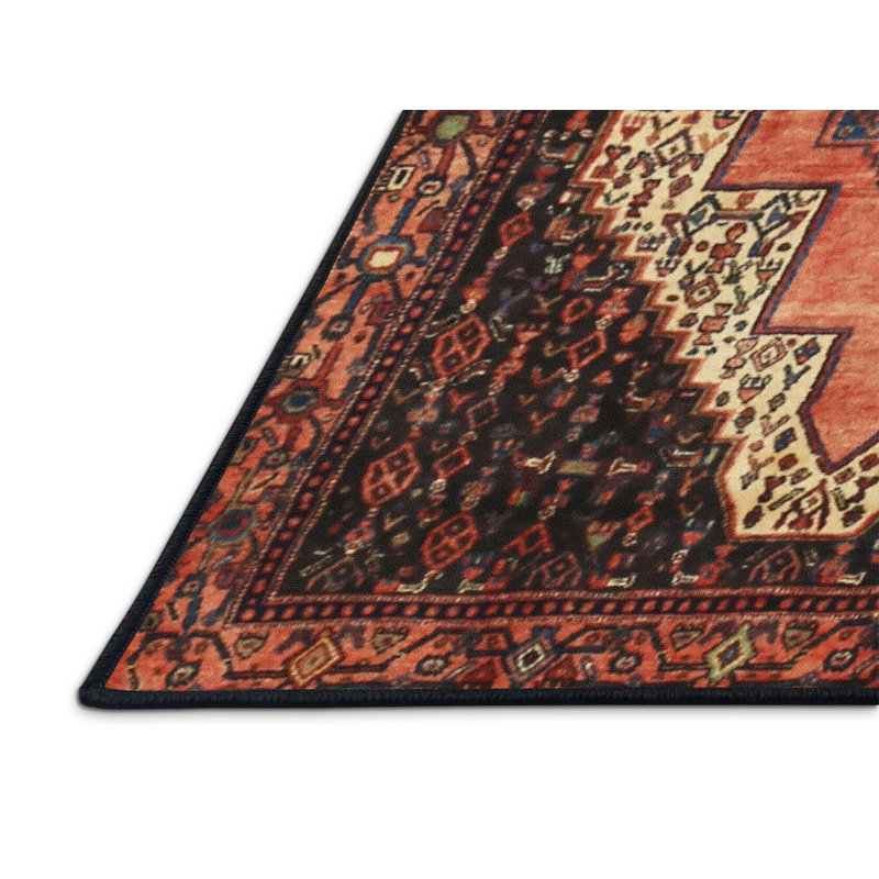 Oriental Indoor Rug, Rectangle 3' x 5'