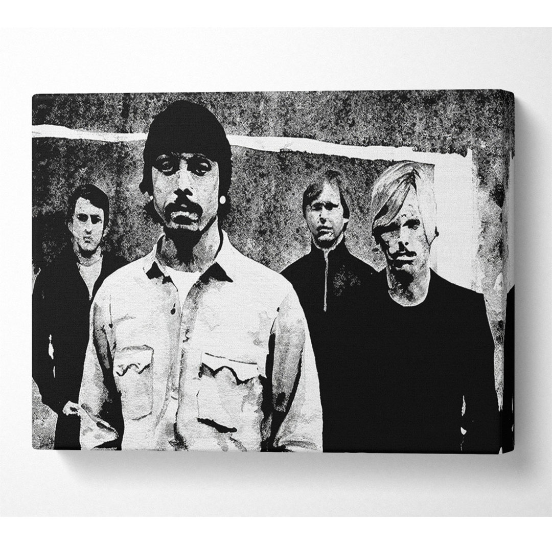 Foo Fighters - Kunstdrucke auf Leinwand