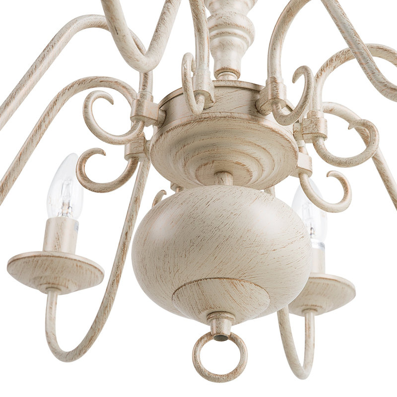 Philo 8 - Light Candle Style Chandelier
