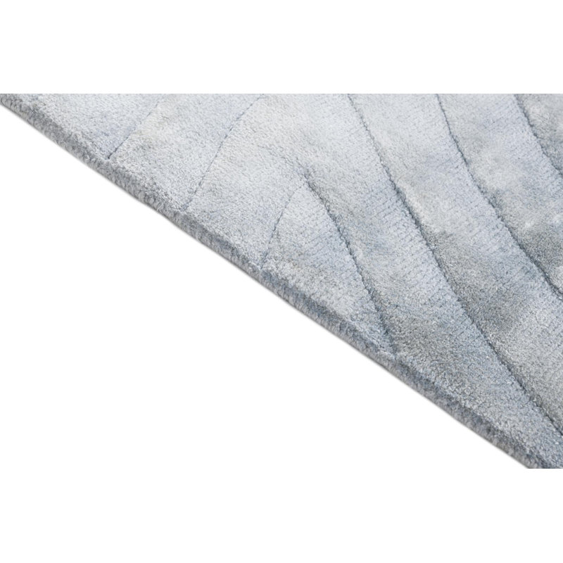 Tapis de couloir bleu clair Judy