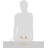 8.3'' H Aluminum Tabletop Candelabra
