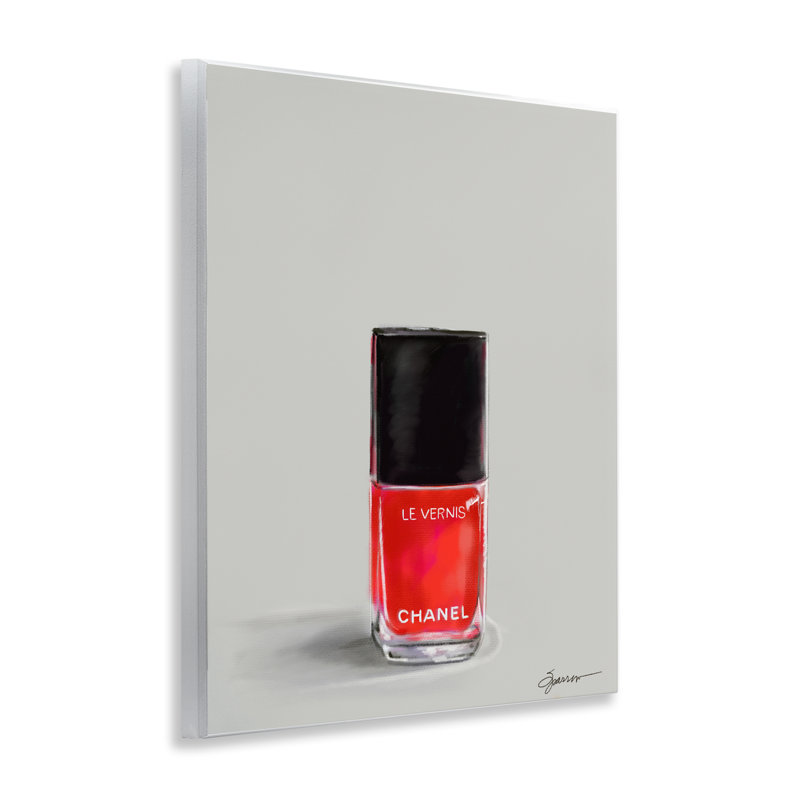 Plaque murale Classy Rouge, par Mary Sparrow