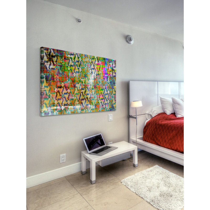 " Souk " Painting Print, 12" H x 18" W x 1.5" D