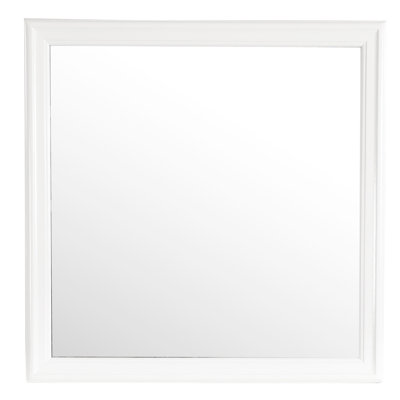Furniture Mirror With Wood Veneer Frame And Low Distortion Glass