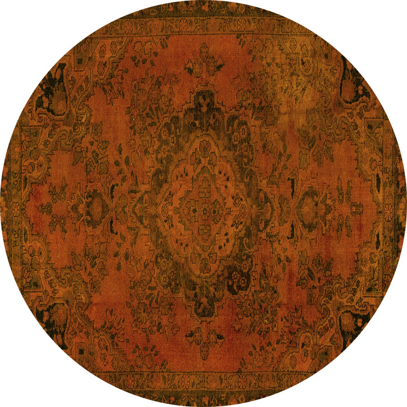 Oriental Indoor Rug, Round 3'