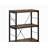 Weathered Oak & Black Finish Bookshelf-729816844