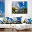 Landscape Reversible Throw Pillow