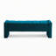 Banc de rangement de 55 po pour la chambre à coucher, banc de capitonnage moderne pour lit très grand, banc de repose-pieds long rembourré pour le salon / vestibule-129912729