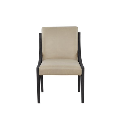 Fauteuil en cuir Sling - poivre