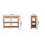 115cm Solid Wood Console Table