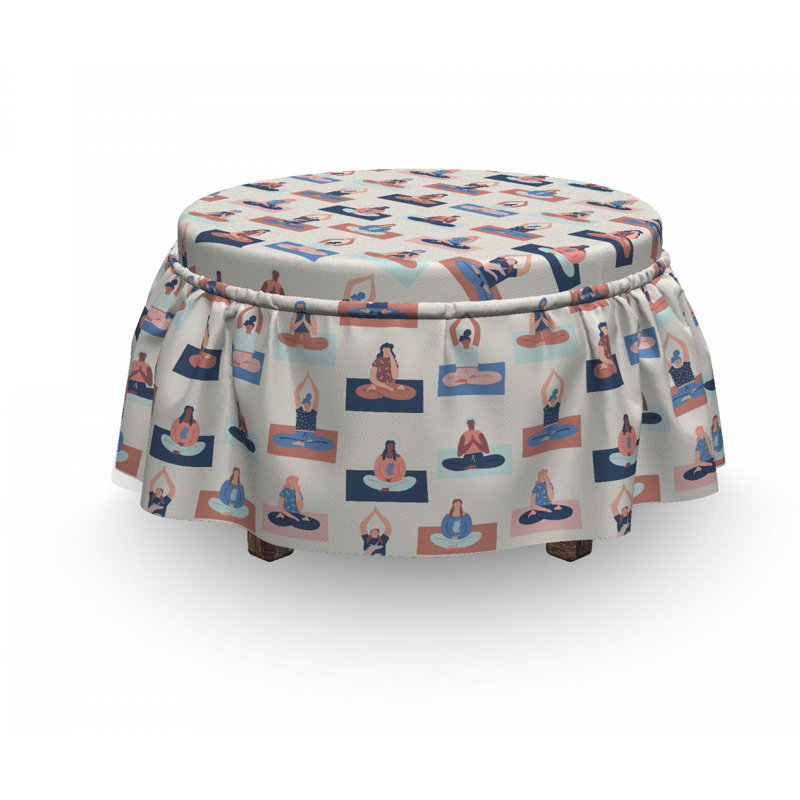 Housse pour repose-pieds méditant relax