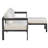 L-shaped Outdoor Conversation Set With Cushions-2119485101