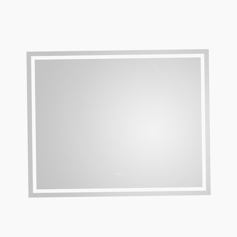 60 po X P 40 po H Miroir mural de salle de bain avec éclairage à DEL haute luminosité