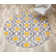 Caritta Geometric Gray/Yellow/Cream Area Rug