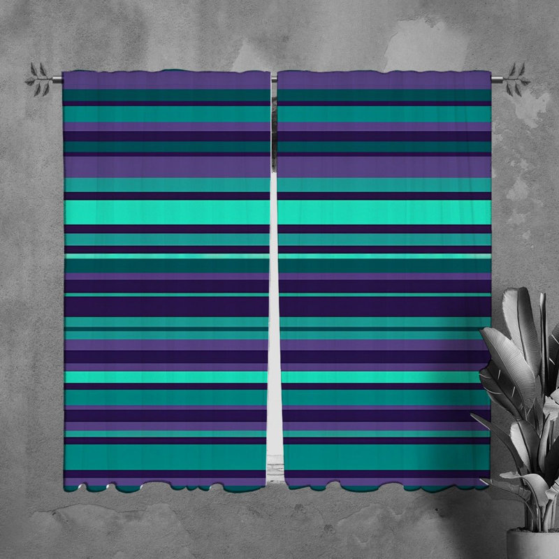 Paire de rideaux obscurcissant en polyester Zelan, L 20 po x L 61 po