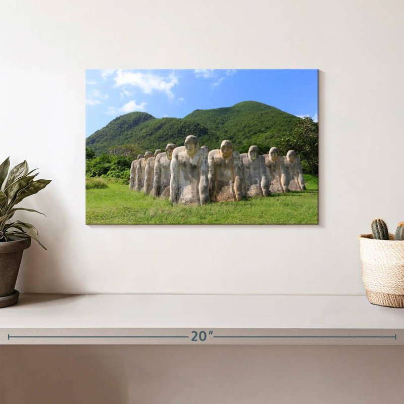 Anse Cafard Slave Memorial, 8" H x 12" W