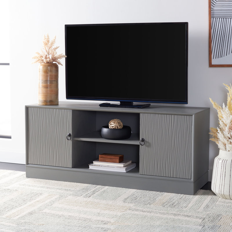 TV Stand for TVs up to 50", Distressed Gray