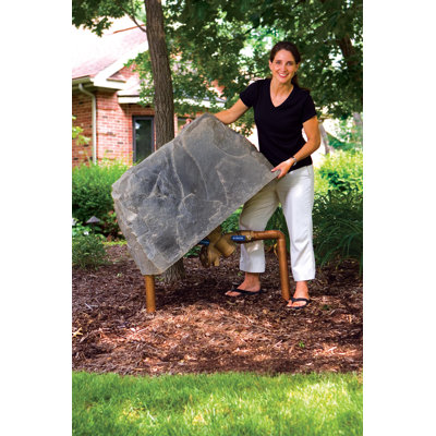 Stephon Plastic Abstract Garden Stone