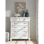 Villa Blanca 6 - Drawer Solid Wood Dresser