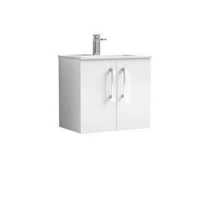 Arno 600mm Single Bathroom Vanity with Integrated Vitreous China Basin