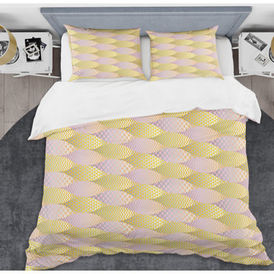 Ensemble de housse de couette al Fish Mid-Century