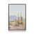 Cadre flottant en chrome poli