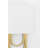 Farah Steel Flush Mounted Sconce-28151772
