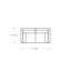 55" Wide Outdoor Wicker Loveseat with Cushions-61759154-61759156