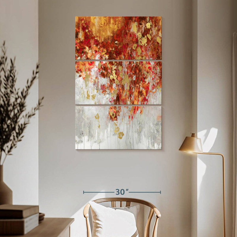 Avery Cascading Fall II, 65" H x 42" W