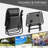 Outsunny Zero Gravity Chair Set With Side Table, Folding Reclining Chair With Cupholders & Pillows, Adjustable Lounge Chair For Pool, Backyard, Lawn, Beach-1337329949-1337329950