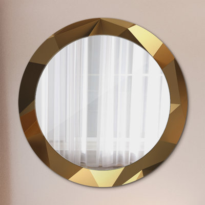 Huldar Glass Flat Wall Mirror