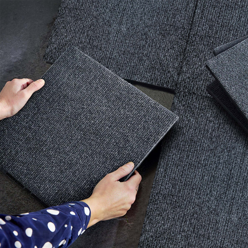 Carreaux de sol à verrouillage de module bricolage pour patio, terrasse, porche, bord de piscine, balcon et cour arrière avec installation facile et rapide