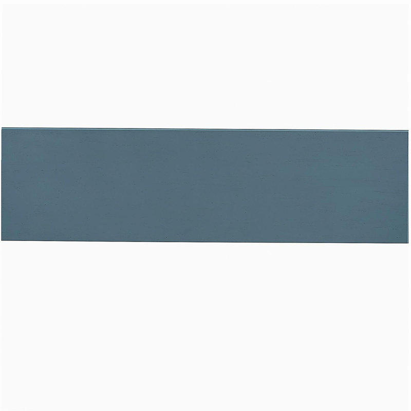 Armoire latérale TREXM® avec rangement, avec tablettes réglables et armoire latérale à poignée argentée, pour cuisine, salle à manger, salon, bleu rétro
