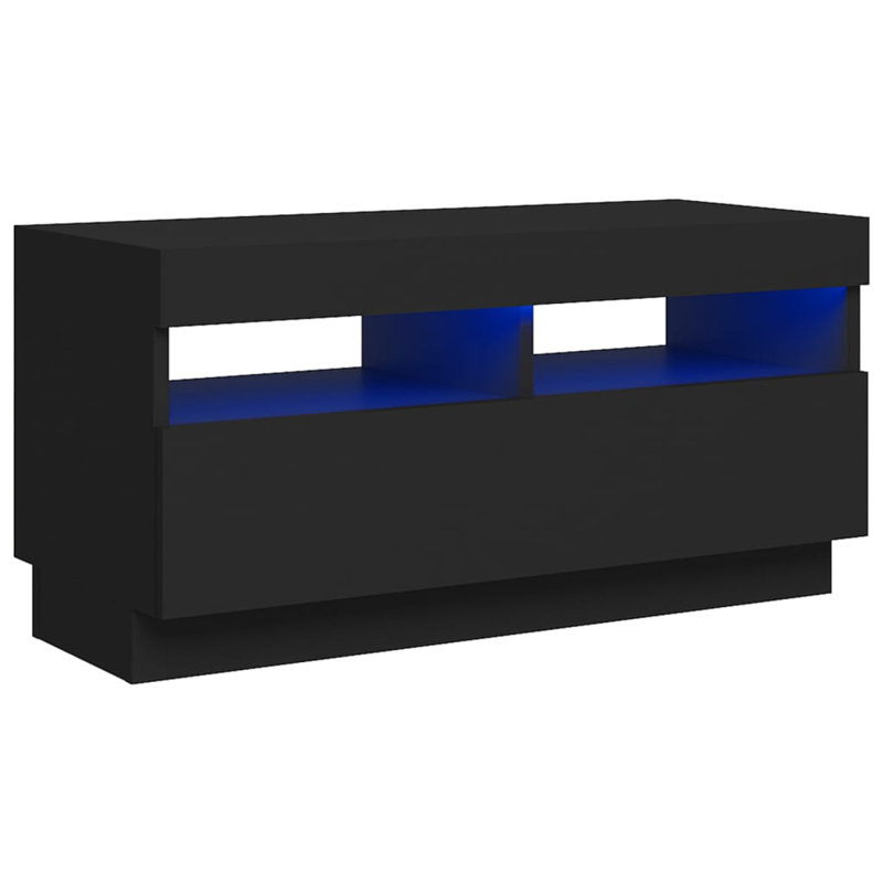 Maxence TV Stand, Black, 80cm