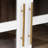 71-Inch Tall Pantry Cabinet With Arched Design, Two-Tone Color, And Metal Smooth Slides For Quiet Storage Operation Adjustable Shelves, 2 Drawers, Round Pull Rings Organized Kitchen