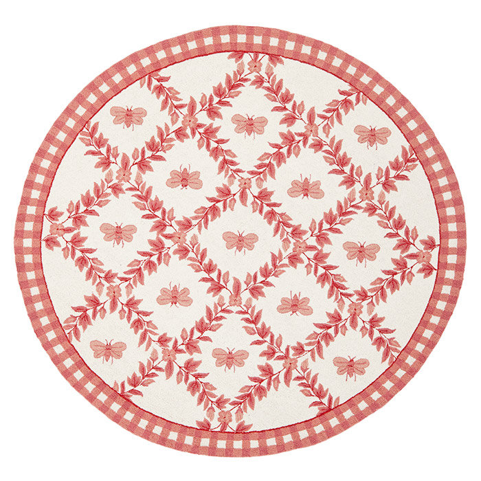 Kinchen Hand Hooked Wool Animal Print Rug