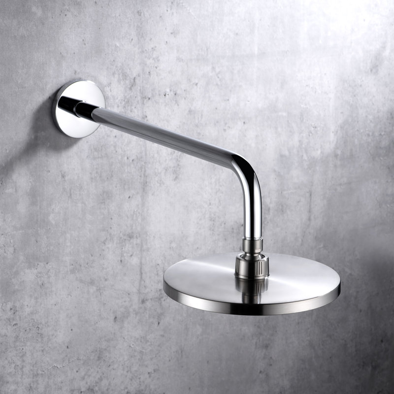 Bras de douche et bride 15 "Luxier, Chrome