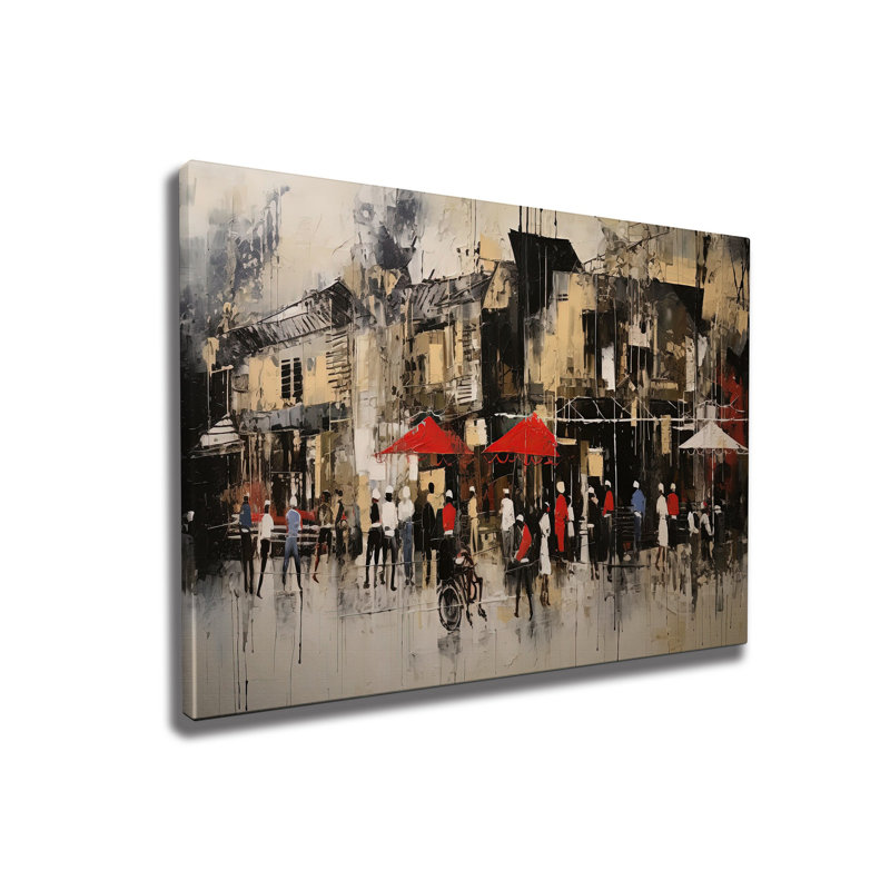Stunning Decorative Canvas Painting, 19.7 x 27.6 inches | 50% Cotton / 50% Polyester, Digital Printing on Canvas | Elegant Wooden Frame (0.8 x 1.2 inches) | Perfect for Living Room, Bedroom & Office Decor