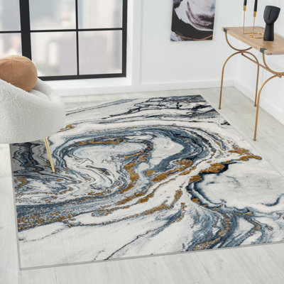 Tapis bleu / doré Gangleri