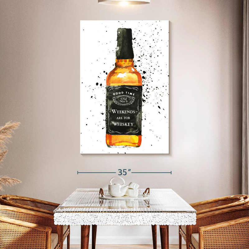 Yarlin Weekends Are For Whisky, H 51 po x l 34 po