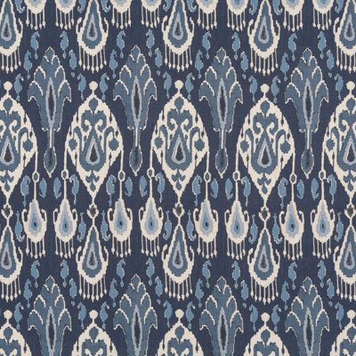 Caspian Bokhara 100% Linen Performance Fabric